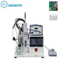 Soldering Iron Cooling Time 5 Seconds Semi-Automatic Soldering Machine for PCB LED USB Charger Welding
