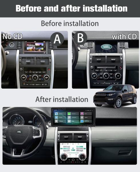 Auto Stereo Car Radio For Land Rover Discovery Sport L550 2015-2019 Auto Stereo GPS Navigation Multimedia Player