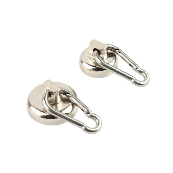 Customization Strong Hook Magnets Metal Magnetic Hooks Corrosion Resistance