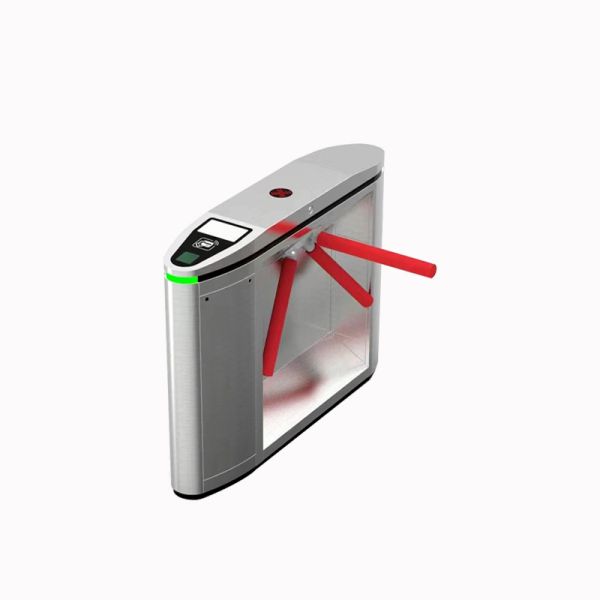 Networked Tripod Turnstile Access Control System TCP IP Gate Scenic Site Visitor Flow