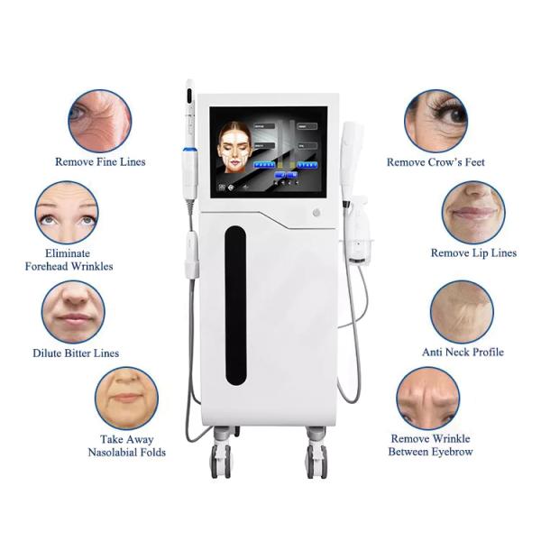 High Intensity Focused Ultrasound HIFU Face Tightening Machine Wrinkle Removal Ultrasonic Beauty Machine