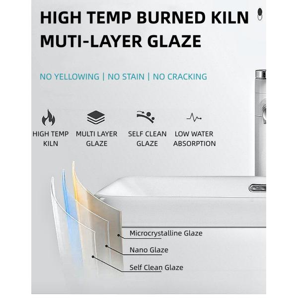 Art Decor Bathroom Countertop Basin Ceramic For Facial Washing