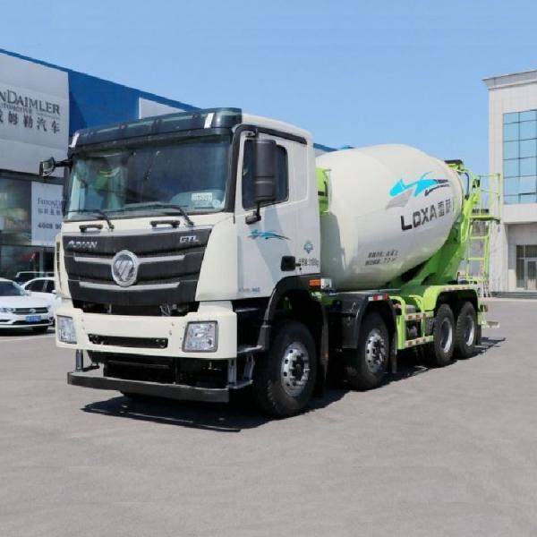 Customer's Requirement Choose Hot Auman GTL 360HP 8X4 7.7 Square Concrete Mixing Truck
