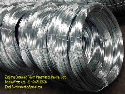 Thép mạ kẽm làm lõi ACSR sợi đơn 2.4mm