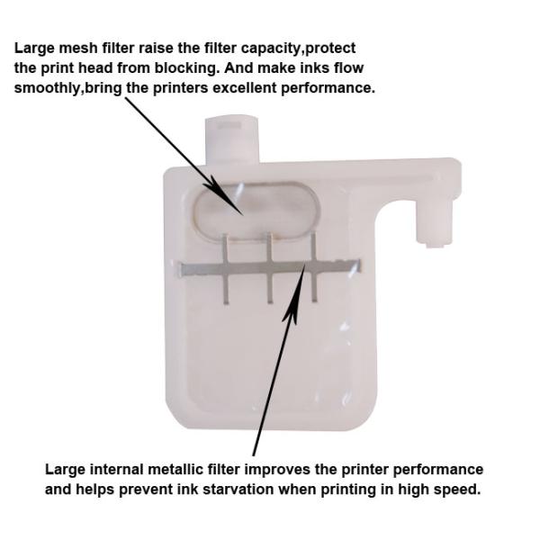 Amortecedor da cabeça de impressão DX5/DX4 das peças sobresselentes da impressora a jacto de tinta de Epson com filtro grande