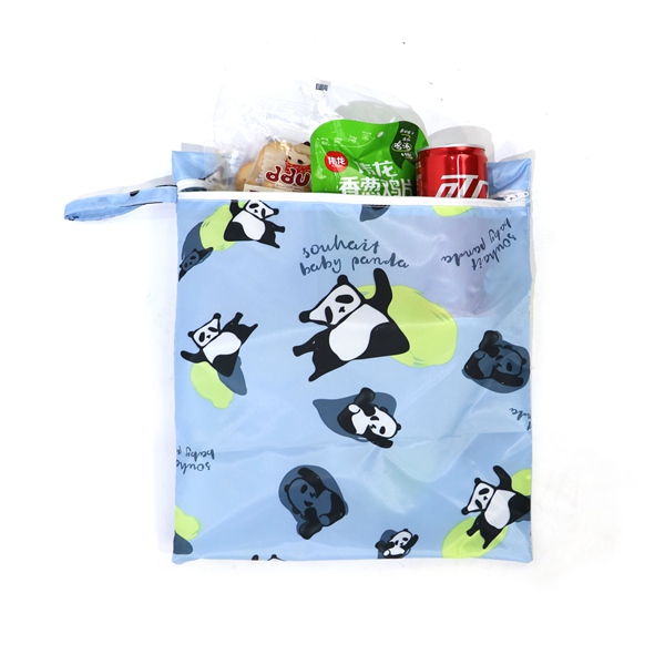Мультфильм полиэстера печатая сумки закуски сэндвича 30x40cm многоразовые