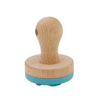 Tarjetas de sello de madera de goma de oficina para hacer libros de recortes