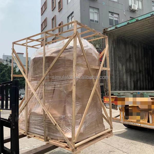 9D VR Helicopter Flight Simulator 280x125x220cm 250kg Capacity