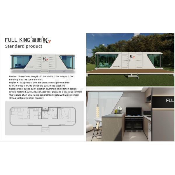 Prefabricated Apple Capsule House for Luxury Pod Hotels