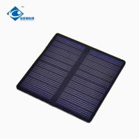 panneau solaire portatif extérieur de résine d'époxyde du chargeur 5V de panneaux solaires de 0.65W Mini Transparent Solar Panel ZW-6565R
