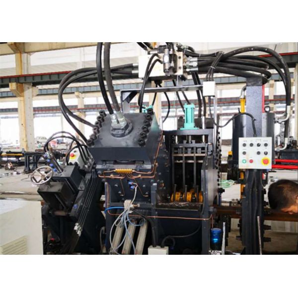 Automated CNC Angle Line Machine For Punching And Cutting Of Angle Steel In Tower Manufacturing