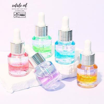 Double Layer Nail Cuticle Oil Bottle Custom Logo Private Label Cuticle Nail Care Growth Repair Oil Serum Product for Nails