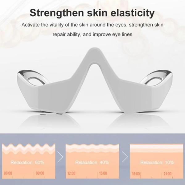 Anti-Puffiness Sonic Vibration Eye Massager for Anti-Aging and Dark Circle Treatment