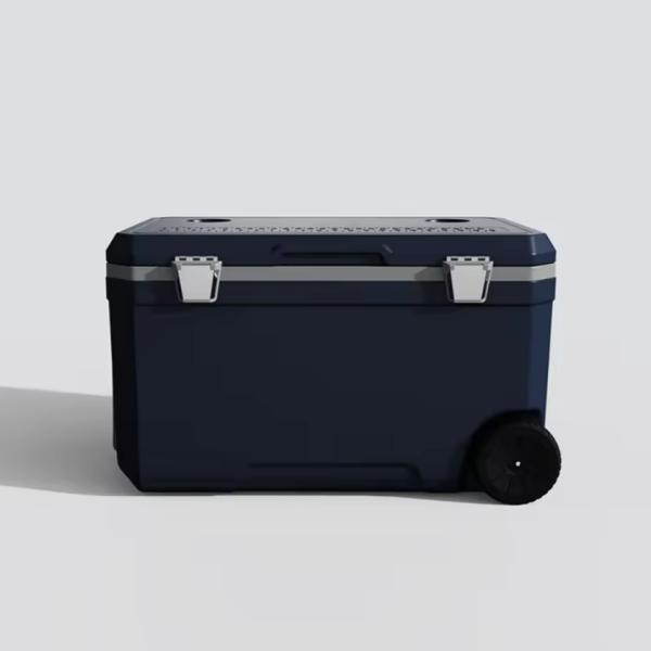 70L Outdoor Camping Ice Cooler Box 63x34x34.5cm Thermal Insulation