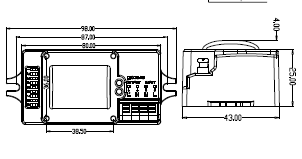 5.8G Microwave Motion Motion Sensor MC046S ,Built-in Daylight Sensor ,Support 12m High Mounting Height