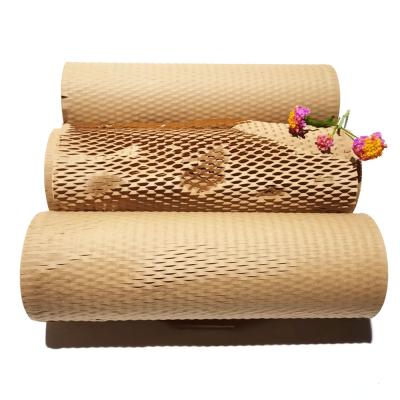 O rolo multifuncional do papel de envolvimento do favo de mel personalizou o marrom de Kraft