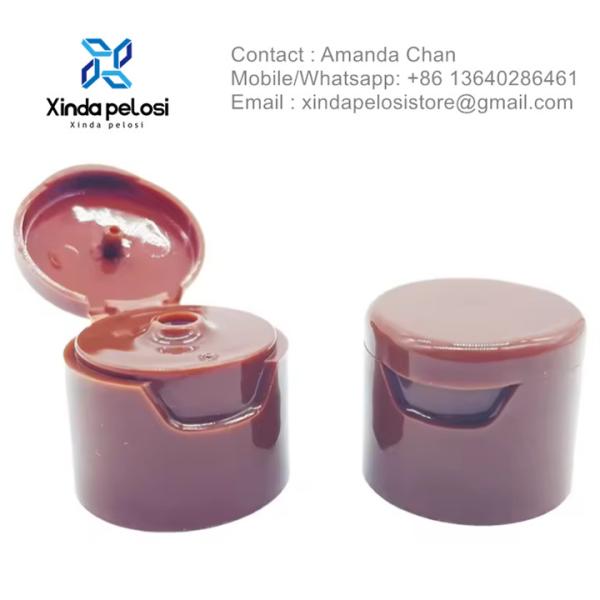 Fábrica por Venda em Grosso Bottle Cosmetic Custom Cap Flip Top Cap Bottle de plástico para venda