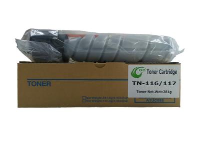 164 / 184 Black Laser Toner Cartridge , Konica Minolta Bizhub Toner Cartridge 281g