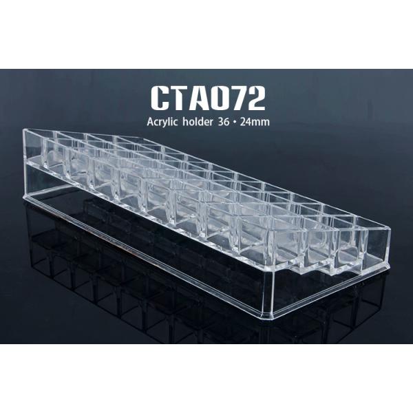 36 Holes 24mm Acrylic Cosmetic Bottle Display Lipstick Stand Holder