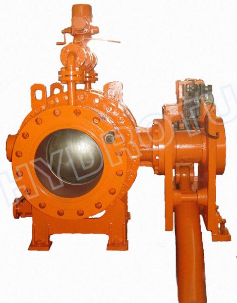 Do milímetro do diâmetro do DN 300 - 2600 válvula de globo flangeada hidráulica, válvula esférica, válvula de bola para a estação das energias hidráulicas