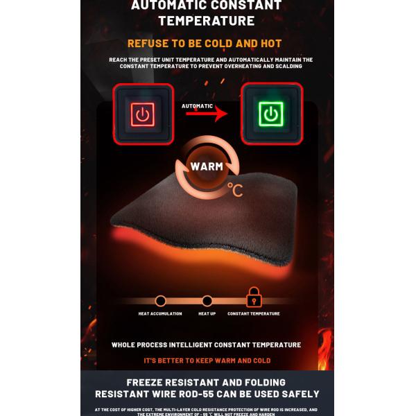 Outdoor Heated Fishing Chair Camping Heated Chair Folding Chair