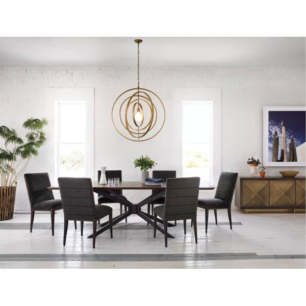 Dark Solid Wood Walnut Sideboard Wooden Buffet Cabinet OEM