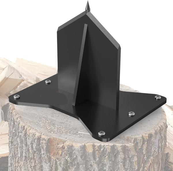 DIY Firewood Splitter Heavy Duty Wood Kindling Splitter Wedge for Home and Campsite