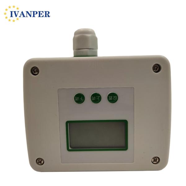24VAC/DC±20% d'alimentation 3 fils capteur de température de la vitesse de l'air avec temps de réponse de 0,1s