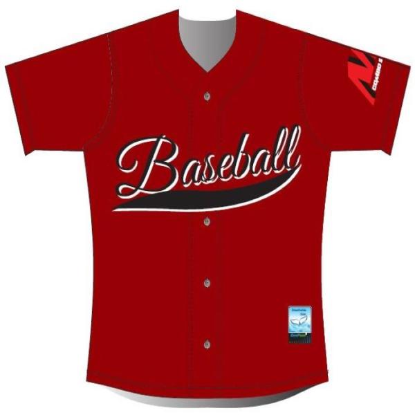 Full Button Front Custom Baseball Shirts , 300gsm Mens Baseball Clothes