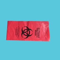 Saco de resíduos médicos biodegradáveis Dpe/HDPE descartável Vermelho/amarelo Esterilização em autoclave