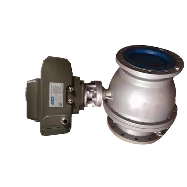 Электрический шаровой клапан высокого давления из двух частей