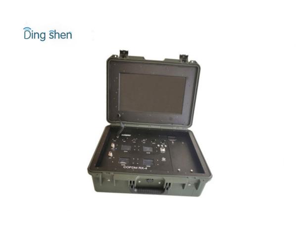 1TB, 4 channel 48 hours recordingCOFDM Wireless Portable Diversity HD Resolution UAV Video Receiver