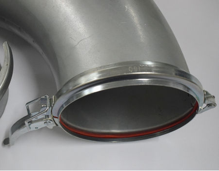 3.15 Inch Quick Release Pipe Clamp Stainless Steel Galvanized Steel