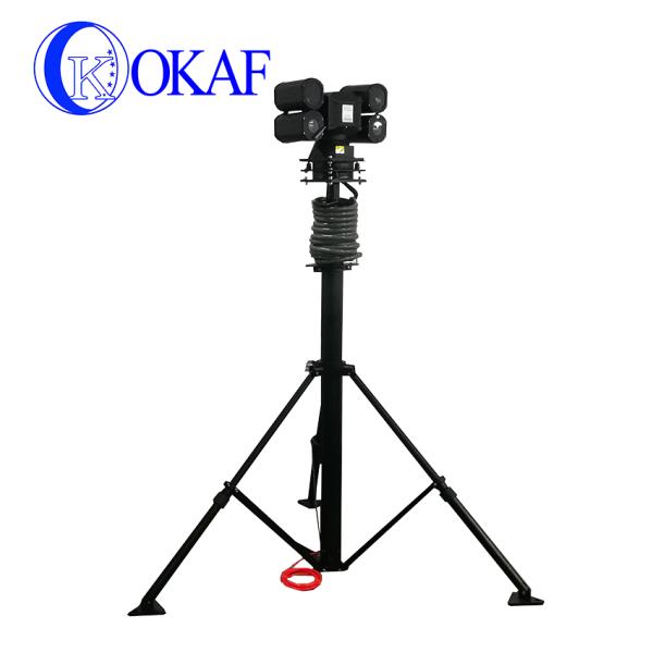 Алюминиевый рангоут телескопической антенны 5M RS485 16feet пневматический