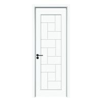 Tecnologia Avançada Pintura Porta WPC com estrutura de alta cavidade e tom natural
