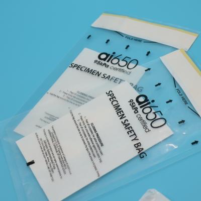 AIC Specimen Bags Medical Grade AI 650 Model For Secure Lab Sample Transport Bag