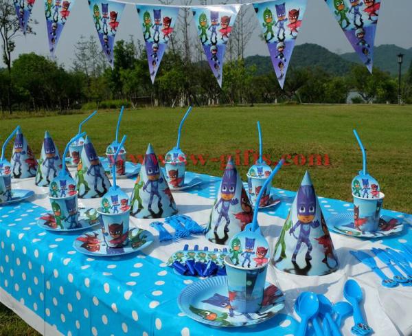 Mask Hero Kids Birthday Party Decoration Set Party Supplies Baby Birthday Pack event party supplies