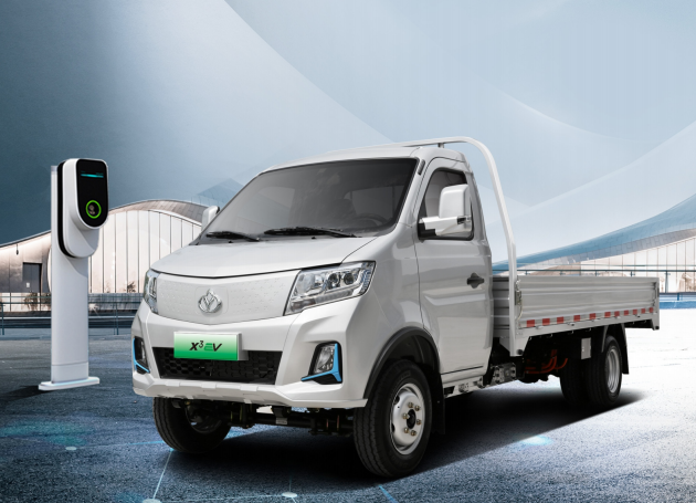 KYC X3 EV Pure Electric Heavy-Duty Commercial Truck with 1,500 kg Payload, 285 km Driving Range, and Standard Dual Rear Wheels