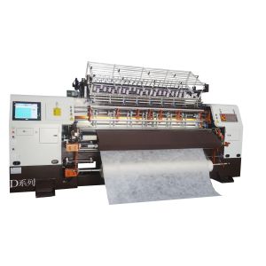Automatic Refueling 128 Inch 1400RPM Multineedle Quilting Machine