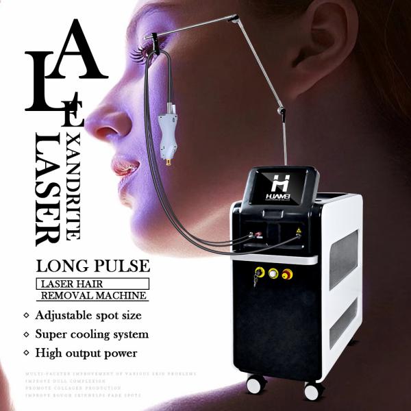 Q-Switch NO 755nm and 1064nm Alexandrite Laser Hair Removal Machine with Full Effect