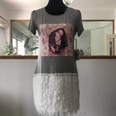 Summer Cool Short Sleeve Ladies Dress Clothing 97% Viscose 3% Elastane