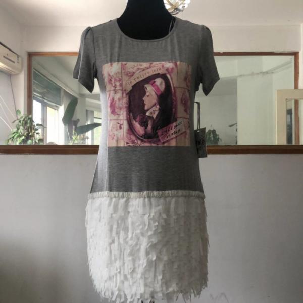 Summer Cool Short Sleeve Ladies Dress Clothing 97% Viscose 3% Elastane