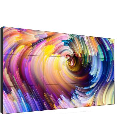 Samsung/LG Ultra narrow bezel  3.5mm1.8mm black metal frame  3x3 2x2  46 47 49 55 inch DID LCD video wall