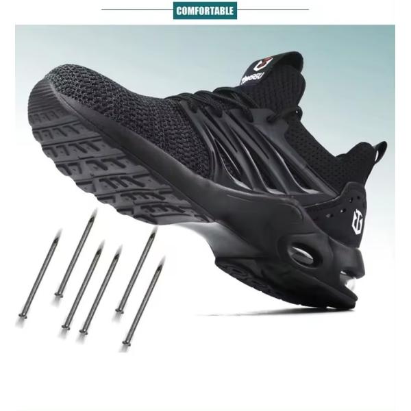 На заказ женщины легкий вес рабочий проветриваемый стальной пальцем леса безопасность кроссовки