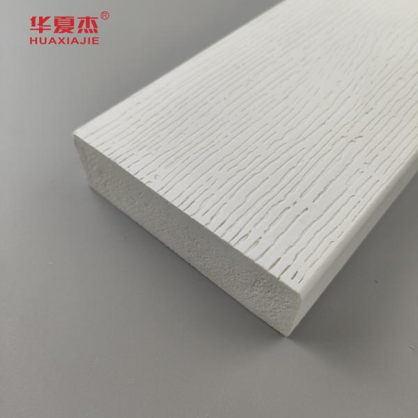 1x6 PVC Trim Board S4S Cellular PVC Lumber White Exterior Trim Board Moisture & Rot Resistant Low Maintenance Building Material