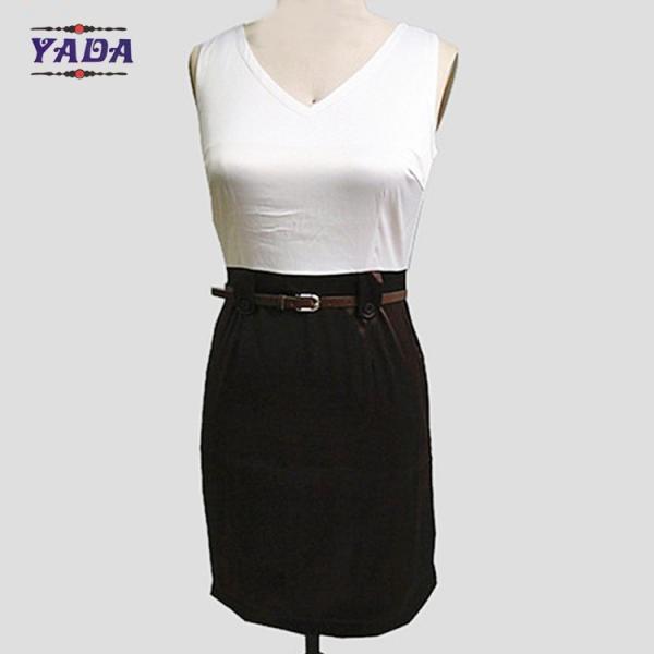 Fashion v neck design bodycon sexy lady dress model clothes women ladies in cheap price