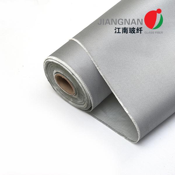 Сатинировка соткет покрытые силиконом стороны одеяла огня ткани 1050g стеклоткани двойные