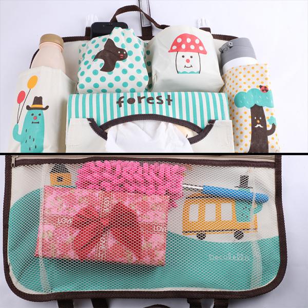 Организатор сумки хранения задней части автокресла PVC Оксфорда для перемещения