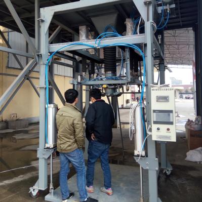 Máquina de 1.1KW Ton Urea Jumbo Bag Packing para o adubo