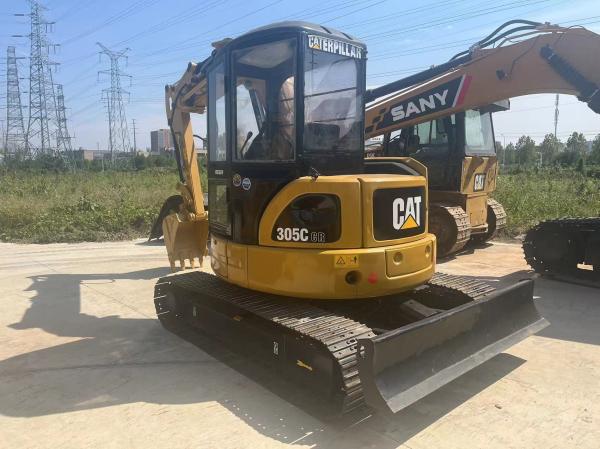 5 Ton Mini Cat 305C Used Construction Work Excavators Crawler Backhoe Original